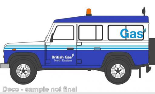 Diecast model cars Land Rover Defender 110 LWB Station Wagon British Gas 1/76 Oxford