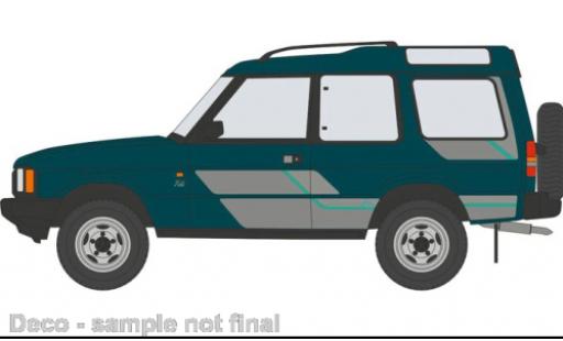 Diecast model cars Land Rover Discovery Base 1 blue 1/76 Oxford