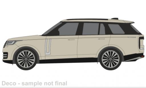 Diecast model cars Land Rover Range Rover L460 LWB 1st Edition metallise beige clair 1/76 Oxford