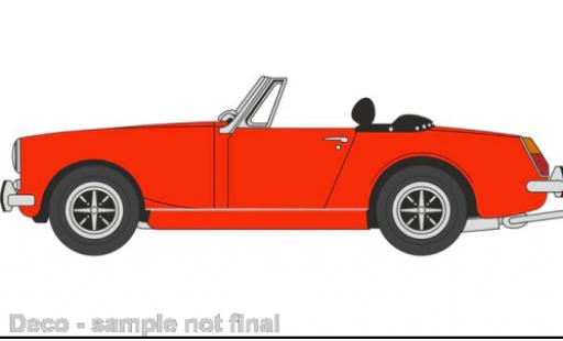 Diecast model cars MG Midget MkIII orange 1/76 Oxford