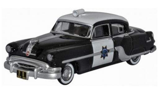 Diecast model cars Pontiac Chieftain Sedan 4-Door California autoroute Patrol 1954 1/87 Oxford