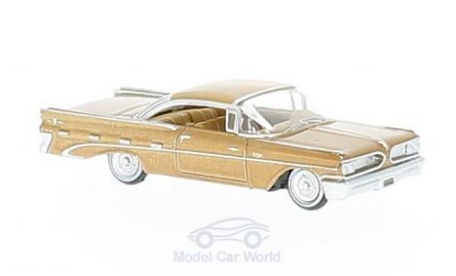 Diecast model cars Pontiac Bonneville Coupe metallic brown 1959 1/87 Oxford