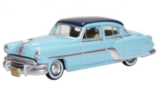 Diecast model cars Pontiac Chieftain Base blue/blue 1954 1/87 Oxford