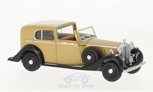 Diecast model cars Rolls Royce Phantom Base III beige/black 1/76 Oxford