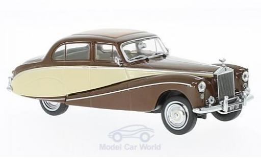 Diecast model cars Rolls Royce Silver Cloud Hooper Empress brown/beige RHD 1/43 Oxford