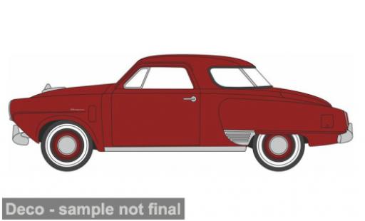 Diecast model cars Studebaker Champion Starlight Coupe red 1950 1/87 Oxford