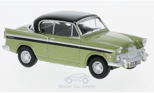 Diecast model cars Sunbeam Rapier Base MkIII metallic green/black 1/76 Oxford