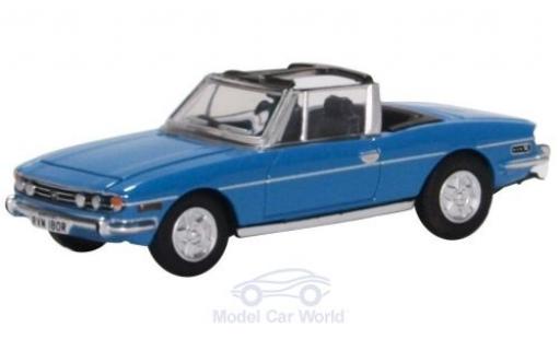 Diecast model cars Triumph Stag Base blue 1/76 Oxford