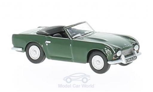 Diecast model cars Triumph TR4 Base green 1/76 Oxford