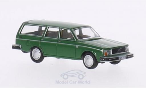 Diecast model cars Volvo 245 Base Estate green RHD 1/76 Oxford