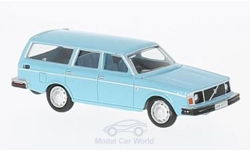 Diecast model cars Volvo 245 Base Estate blue 1/76 Oxford
