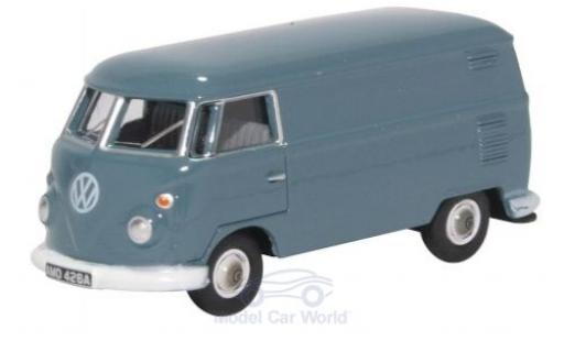 Diecast model cars Volkswagen T1 Base Van blue 1/76 Oxford