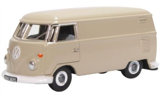 Diecast model cars Volkswagen T1 Base Van grey fourgon 1/76 Oxford