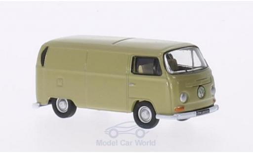 Diecast model cars Volkswagen T2 Base van beige RHD 1/76 Oxford