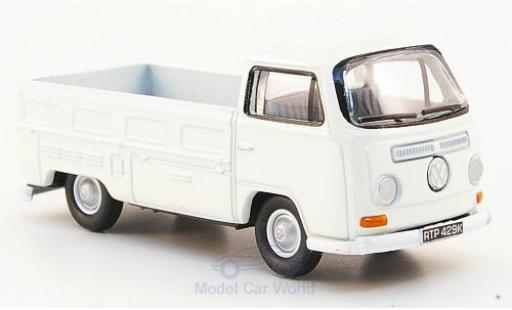 Diecast model cars Volkswagen T2 Base flatbed white 1/76 Oxford