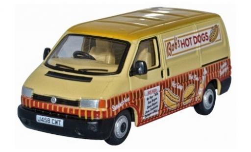 Diecast model cars Volkswagen T4 Base Van Bobs Hot Dogs 1/76 Oxford