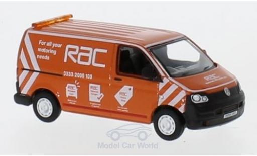 Diecast model cars Volkswagen T5 Base Van RAC 1/76 Oxford