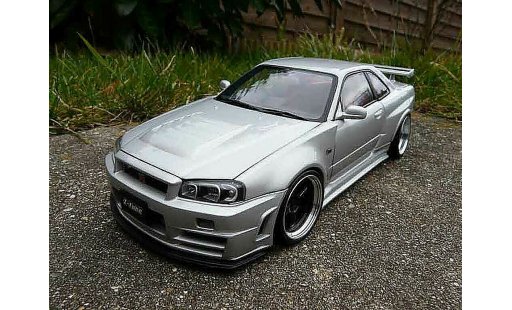 Nissan Skyline R34 GTR 1/18 Autoart nismo z-tune tuning diecast model cars