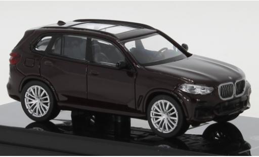 Diecast model cars Bmw X5 suv (G05) metallic red 1/64 Para64