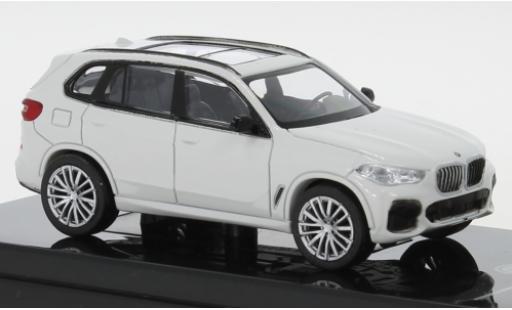 Diecast model cars Bmw X5 suv (G05) white 1/64 Para64
