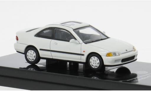 Diecast model cars Honda Civic Base EJ1 white 1995 1/64 Para64