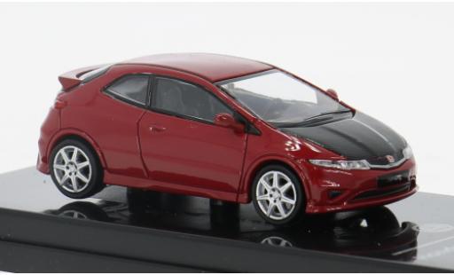 Diecast model cars Honda Civic Type R (FN2) red/carbon 2007 1/64 Para64