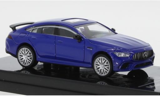 Diecast model cars Mercedes AMG GT Base 63 S 4Matic+ metallic blue 2019 1/64 Para64