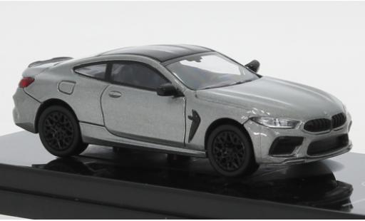 Diecast model cars Bmw M8 Coupe (F92) metallic grey/black 1/64 Para64