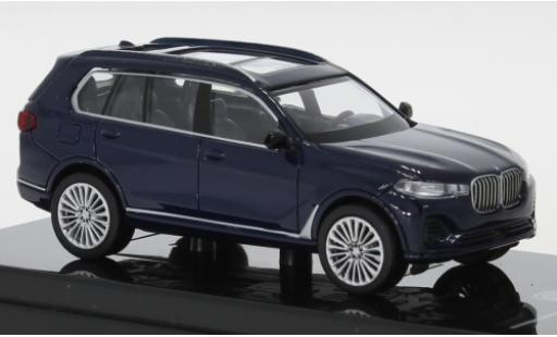 Diecast model cars Bmw X7 suv (G07) metallic blue 1/64 Para64