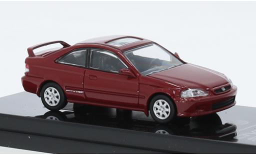 Diecast model cars Honda Civic Si red fonc&Atilde;&copy; 1999 1/64 Para64