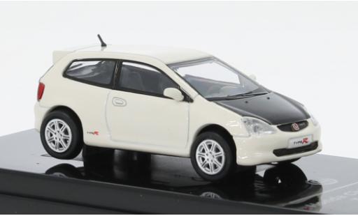 Diecast model cars Honda Civic Type R (EP3) white/carbon 2001 1/64 Para64