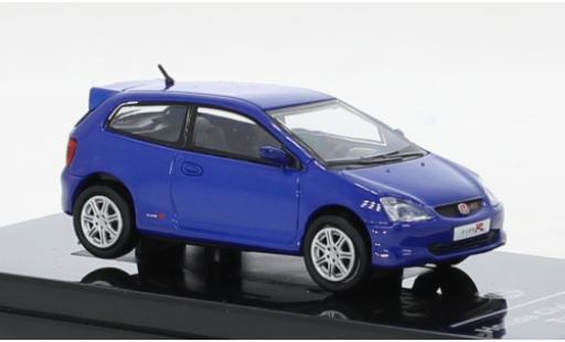 Diecast model cars Honda Civic Type R (EP3) blue 2001 1/64 Para64