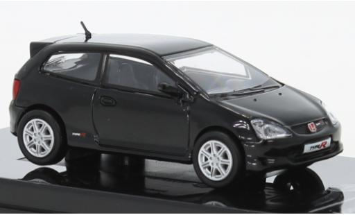 Diecast model cars Honda Civic Type R (EP3) black 2001 1/64 Para64