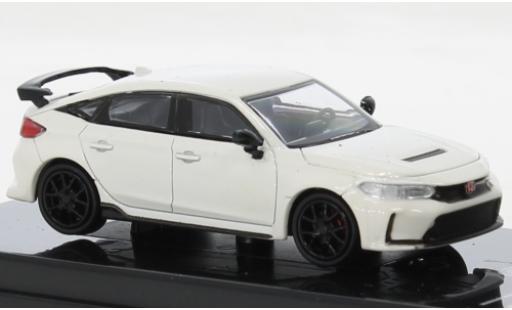 Diecast model cars Honda Civic Type R (FL5) white 2023 1/64 Para64