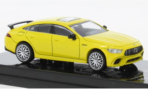 Diecast model cars Mercedes AMG GT Base 63 S yellow 2018 1/64 Para64