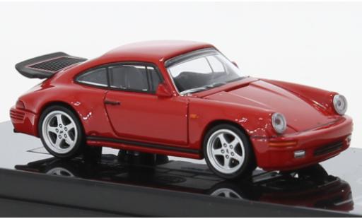Diecast model cars Porsche 911 RUF Porsche 911 red 1987 1/64 Para64