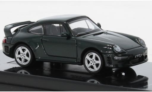 Diecast model cars Porsche Ruf CTR2 Porsche RUF 2 green 1995 1/64 Para64