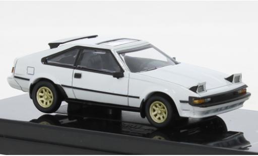 Diecast model cars Toyota Celica XX Supra (A60) white 1984 1/64 Para64