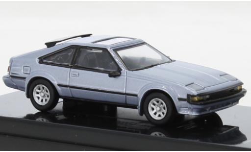 Diecast model cars Toyota Celica XX Supra (A60) metallise blue 1984 1/64 Para64