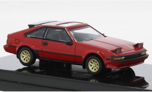 Diecast model cars Toyota Celica XX Supra (A60) red 1984 1/64 Para64