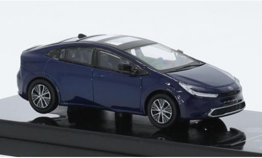 Diecast model cars Toyota Prius Base blue 2023 1/64 Para64