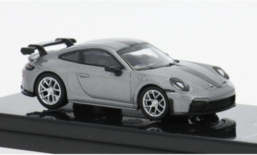 Diecast model cars Porsche 911 GT3 (992.2) silver 2025 1/64 Para64