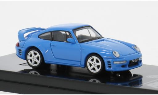 Diecast model cars Porsche Ruf CTR Porsche 2 Mexico blue 1995 1/64 Para64