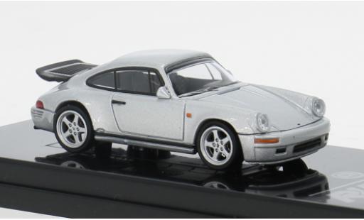 Diecast model cars Porsche Ruf CTR Porsche RUF Yellowbird silver 1987 1/64 Para64
