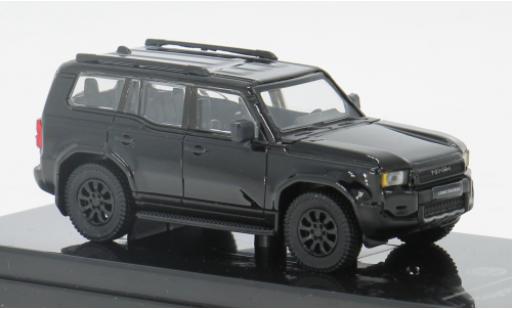 Diecast model cars Toyota Land Cruiser 250 black 2024 1/64 Para64