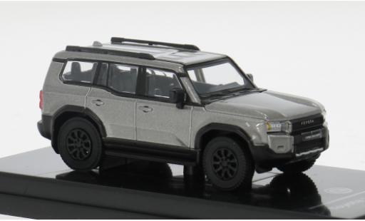Diecast model cars Toyota Land Cruiser 250 silver 2024 1/64 Para64