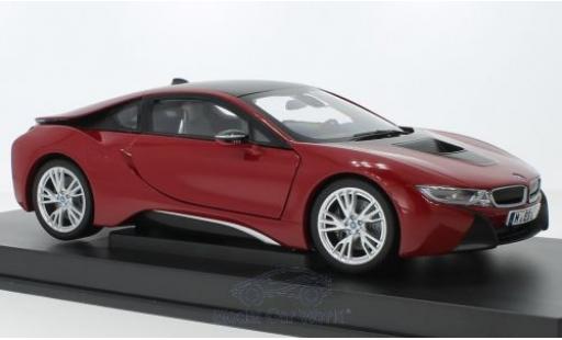 Diecast model cars Bmw i8 Coupe red 1/18 Paragon