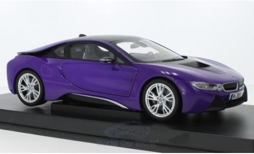 Diecast model cars Bmw i8 Coupe purple 1/18 Paragon