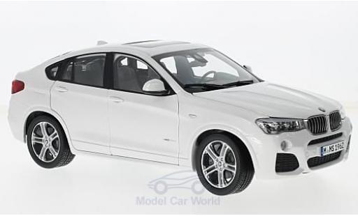 Diecast model cars Bmw X4 F26 () metallic white 1/18 Paragon