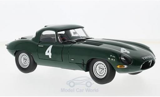 Diecast model cars Jaguar E-Type Lightweight RHD No.4 Scott-Brown Memorial Snetterton P.Sutcliffe 1/18 Paragon